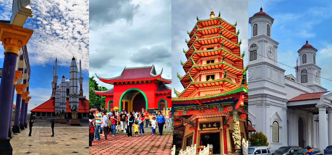 Beberapa Tempat Ibadah di Semarang