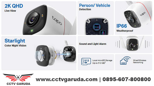 Fitur TP-Link Tapo C320WS - Tapo Semarang