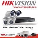 PAKET HIKVISION 4CH (UNIT)
