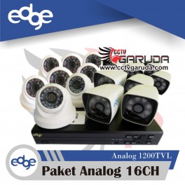 PAKET EDGE ANALOG 16CH (UNIT)